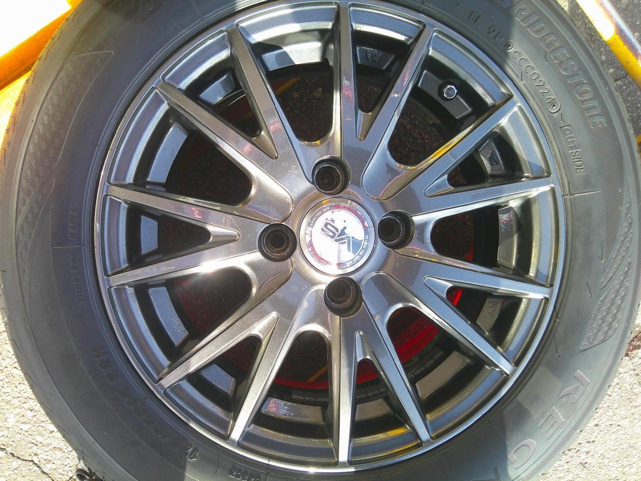 Комплект шин BRIDGESTONE REGNO GR-XⅡ + диски weds VELVA SPORT