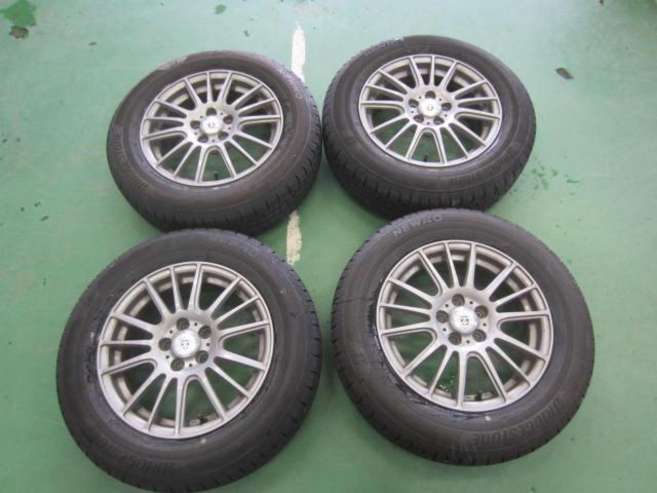 Комплект шин BRIDGESTONE NEWNO + диски weds G-Mach