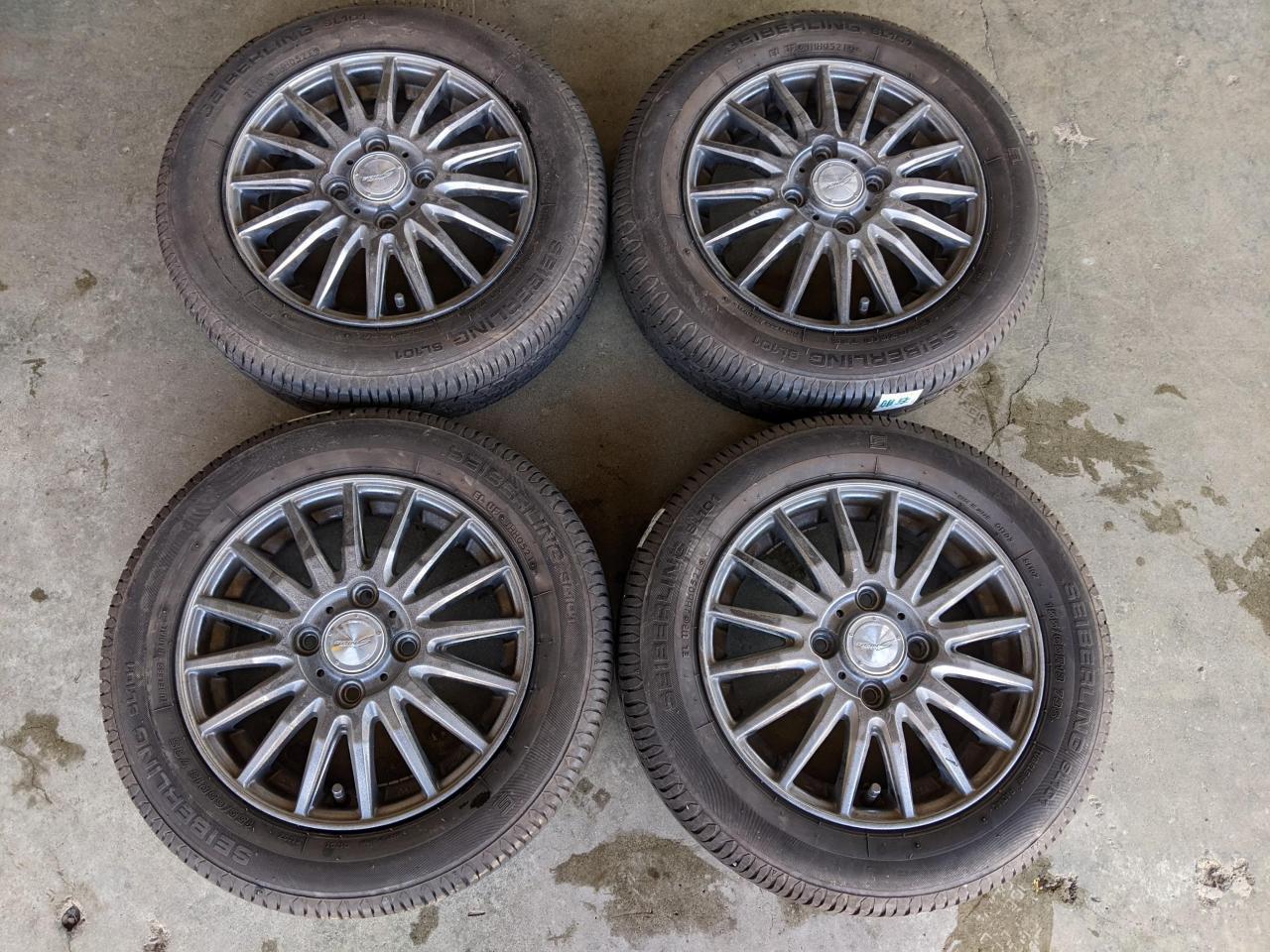Комплект шин SEIBERLING SL101 + диски KYOHO SEIN RACING