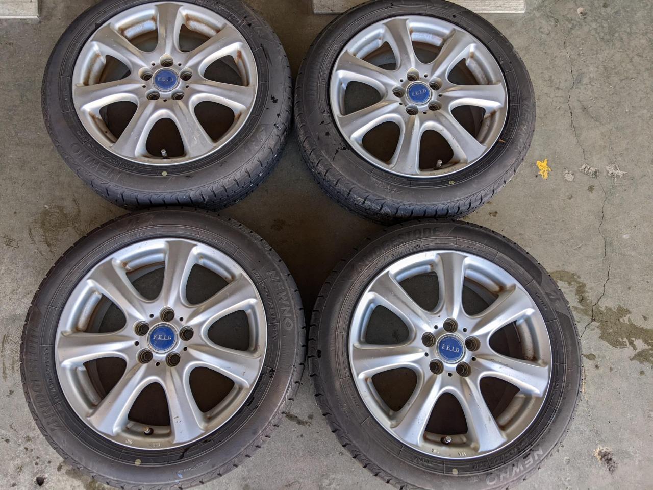 Комплект шин FEID TM7 + диски BRIDGESTONE NEWNO
