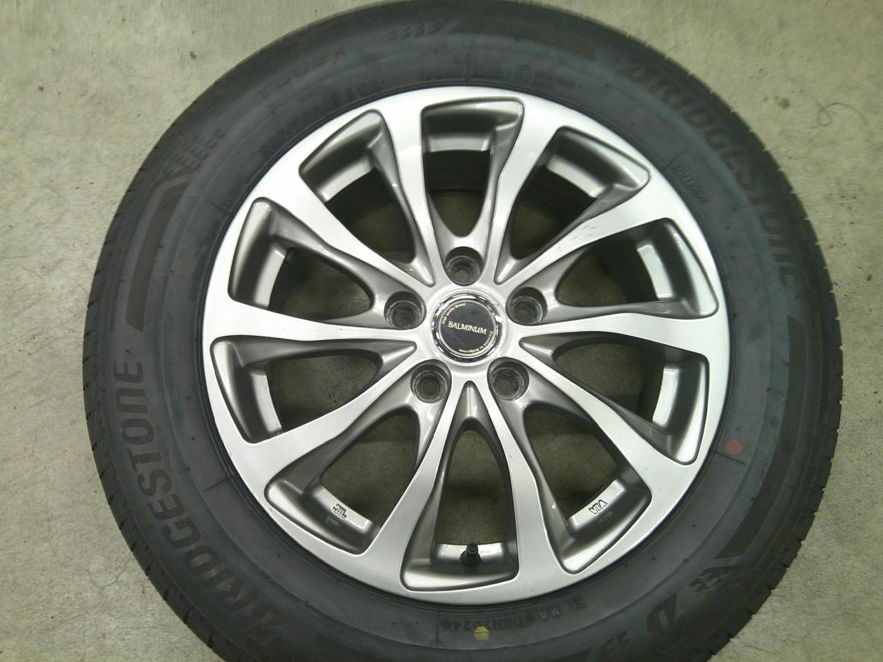 Комплект шин BRIDGESTONE TRUNZA T005A + диски BALMINUM TR10