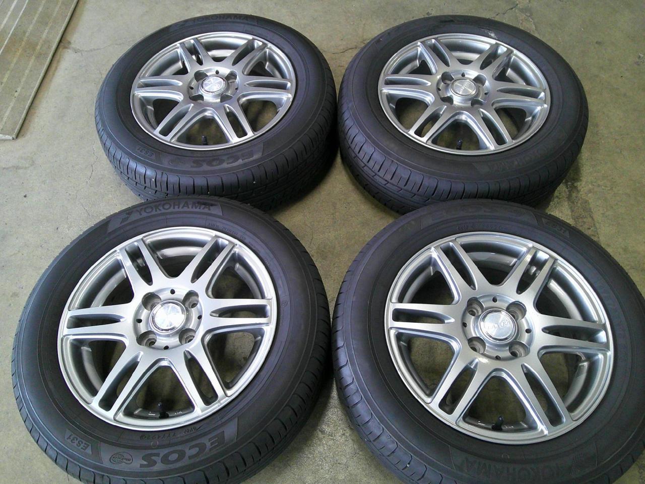 Комплект шин YOKOHAMA ECOS ES31 + диски YFC LAYCEA GA