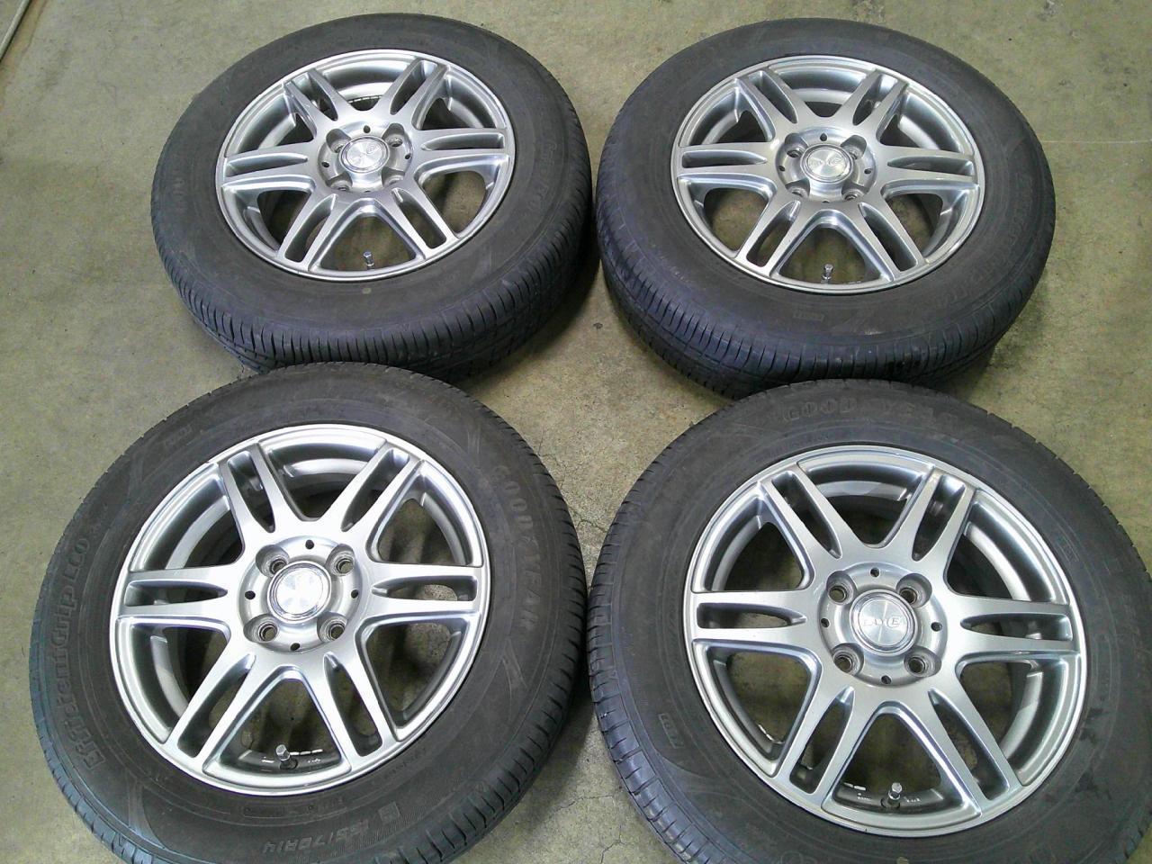 Комплект шин GOODYEAR EfficientGrip ECO Hybrid + диски YFC LAYCEA GA