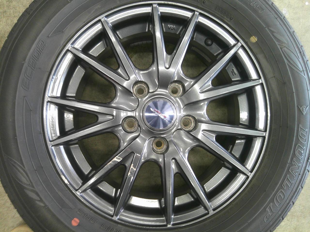 Комплект шин DUNLOP ENASAVE EC202 + диски weds VELVA SPORT