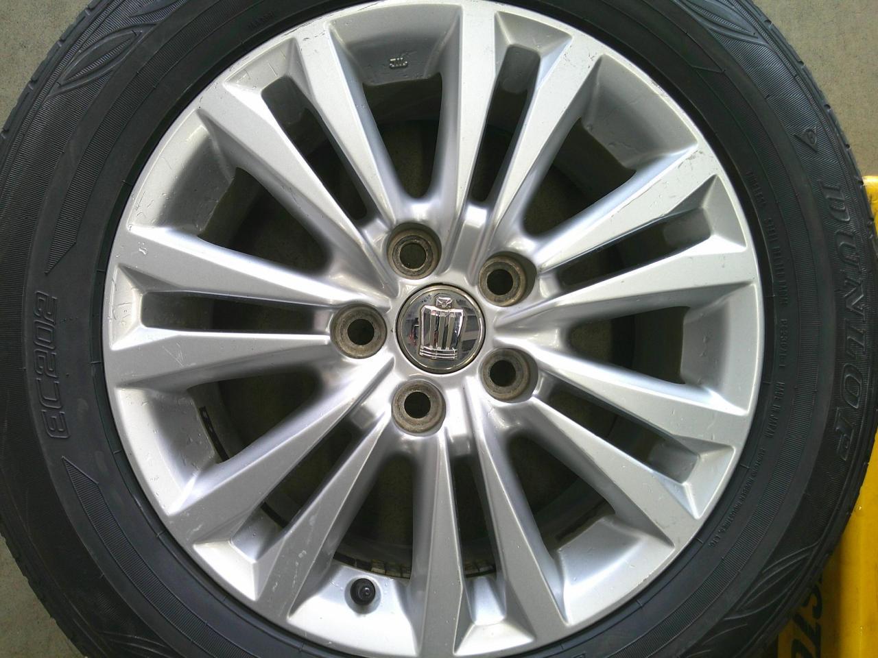 Комплект шин DUNLOP ENASAVE EC202 + штатные диски Toyota Crown /210 серии