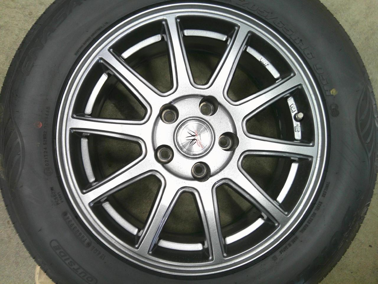 Комплект шин DUNLOP ENASAVE EC350+ + диски BADX 632 LOXARNY SPORT SP10
