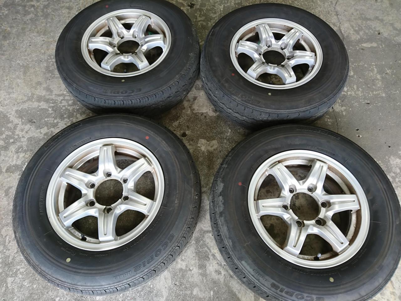 Комплект шин BRIDGESTONE DW798 + диски BRIDGESTONE ECOPIA RD613