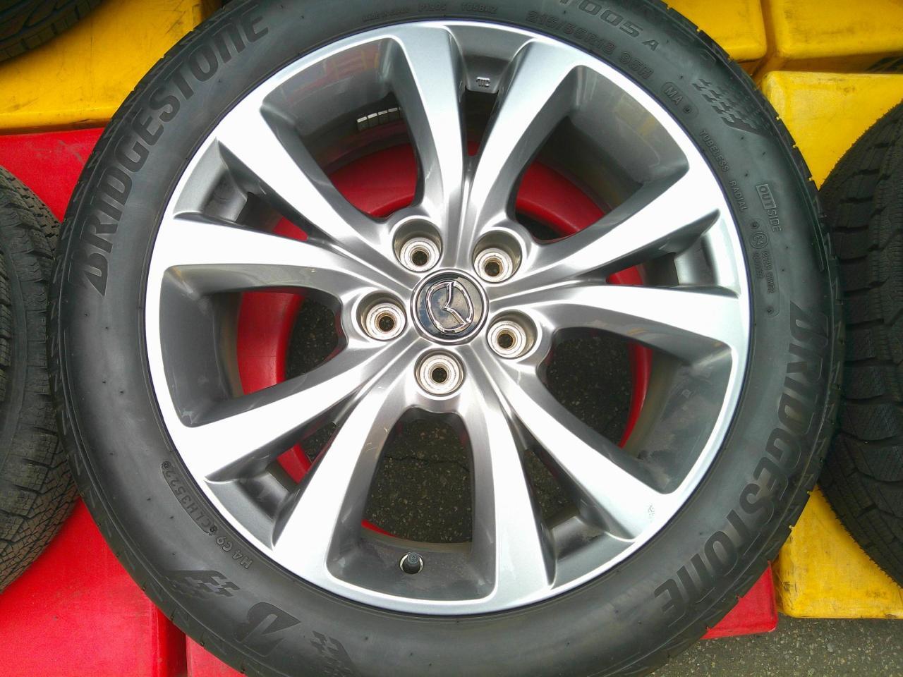 Комплект шин BRIDGESTONE TURANZA T005A + штатные диски Mazda CX-3 0