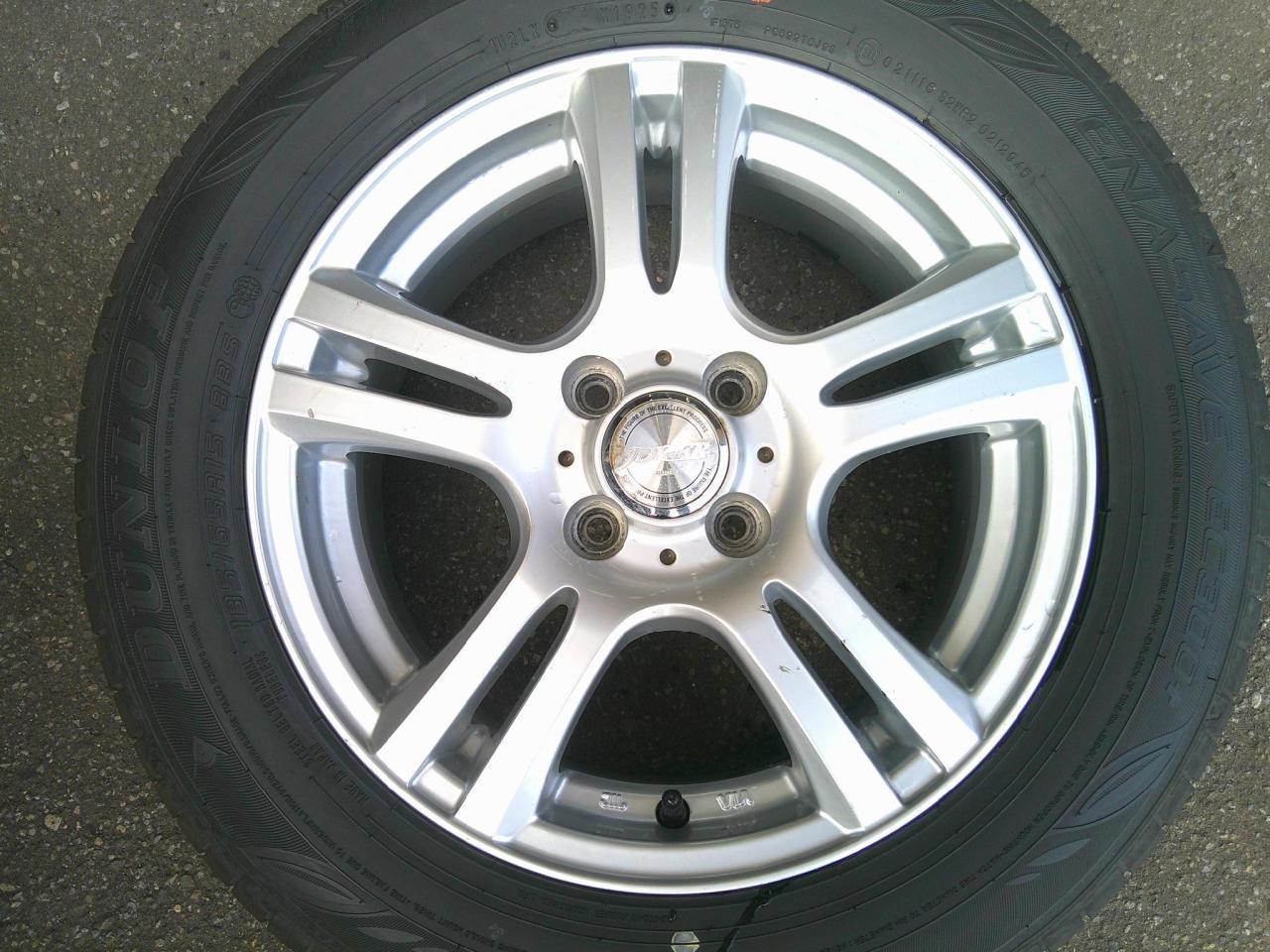 Комплект шин DUNLOP ENASAVE EC300+ + диски weds JOKER MAXIM