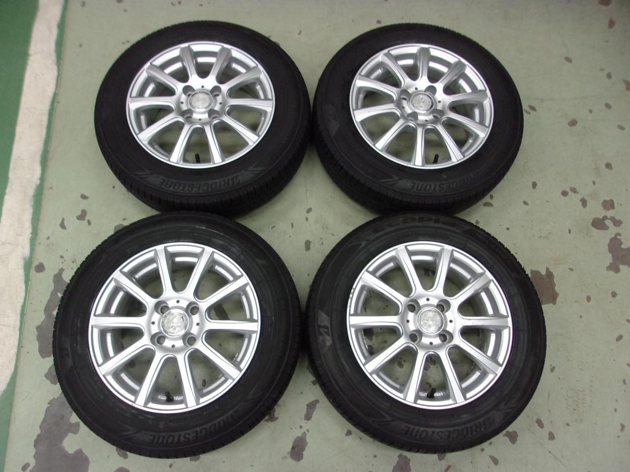 Комплект шин BRIDGESTONE ECOPIA NH200C + диски weds JOKER FLASH