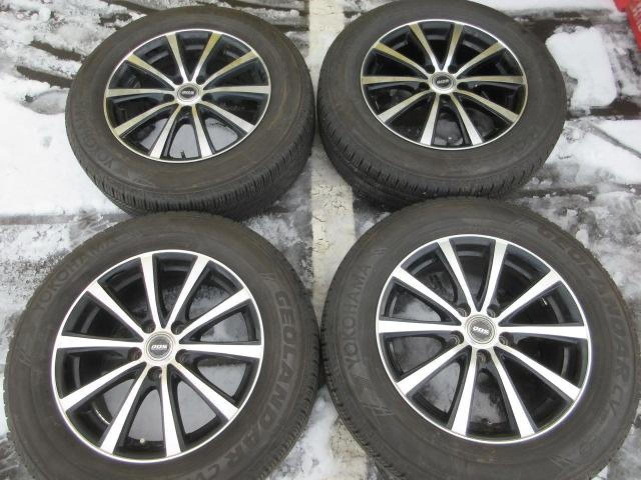 Комплект шин YOKOHAMA GEOLANDAR CV G058 + диски BADX D.O.S. SE-10R