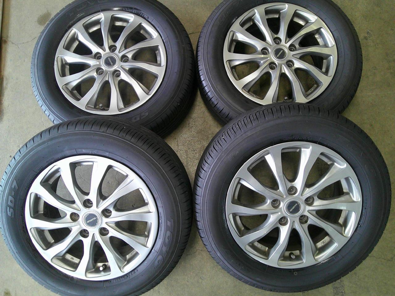 Комплект шин TOYO SD-7 + диски BALMINUM TR10