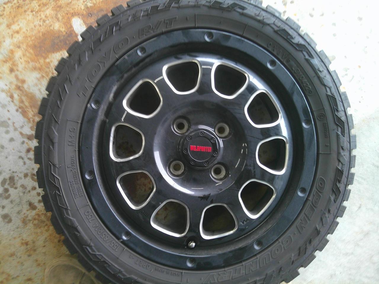Комплект шин TOYO OPEN COUNTRY R/T + диски TREASURE ONE WILDPORTER CROSS TEN
