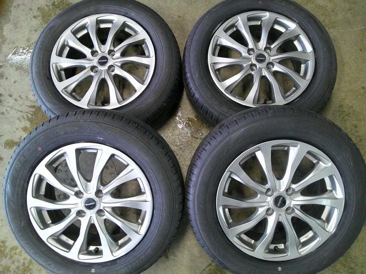 Комплект шин DUNLOP ENASAVE EC300+ + диски BALMINUM TR10