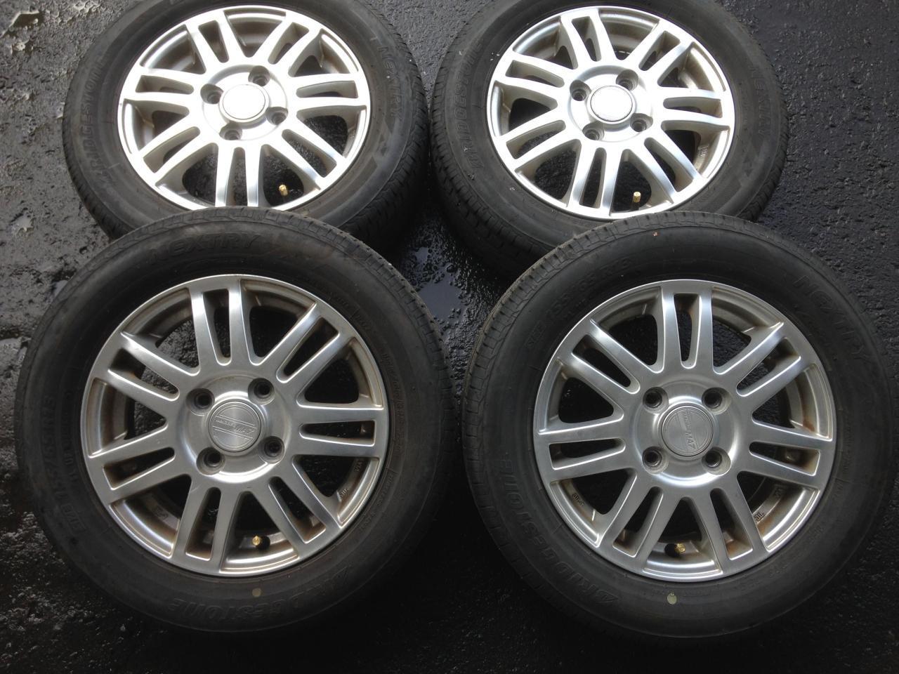 Комплект шин BRIDGESTONE NEXTRY + диски MACBES MA7