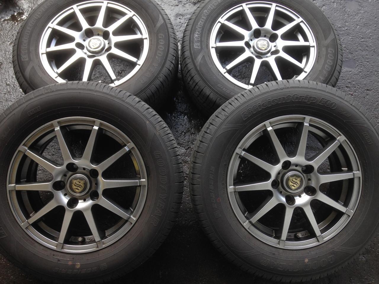 Комплект шин GOODYEAR EfficientGrip EG01 + диски Lehrmeister BRANDLE-LINE STRANGER