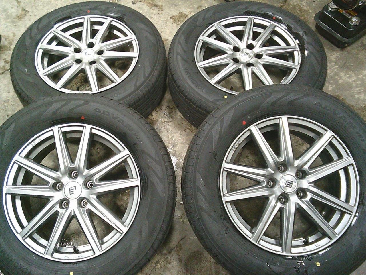 Комплект шин YOKOHAMA ADVAN V03 + диски KYOHO SEIN SS
