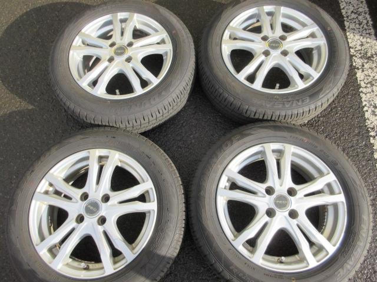 Комплект шин DUNLOP ENASAVE EC204 + диски BRIDGESTONE FEID H5