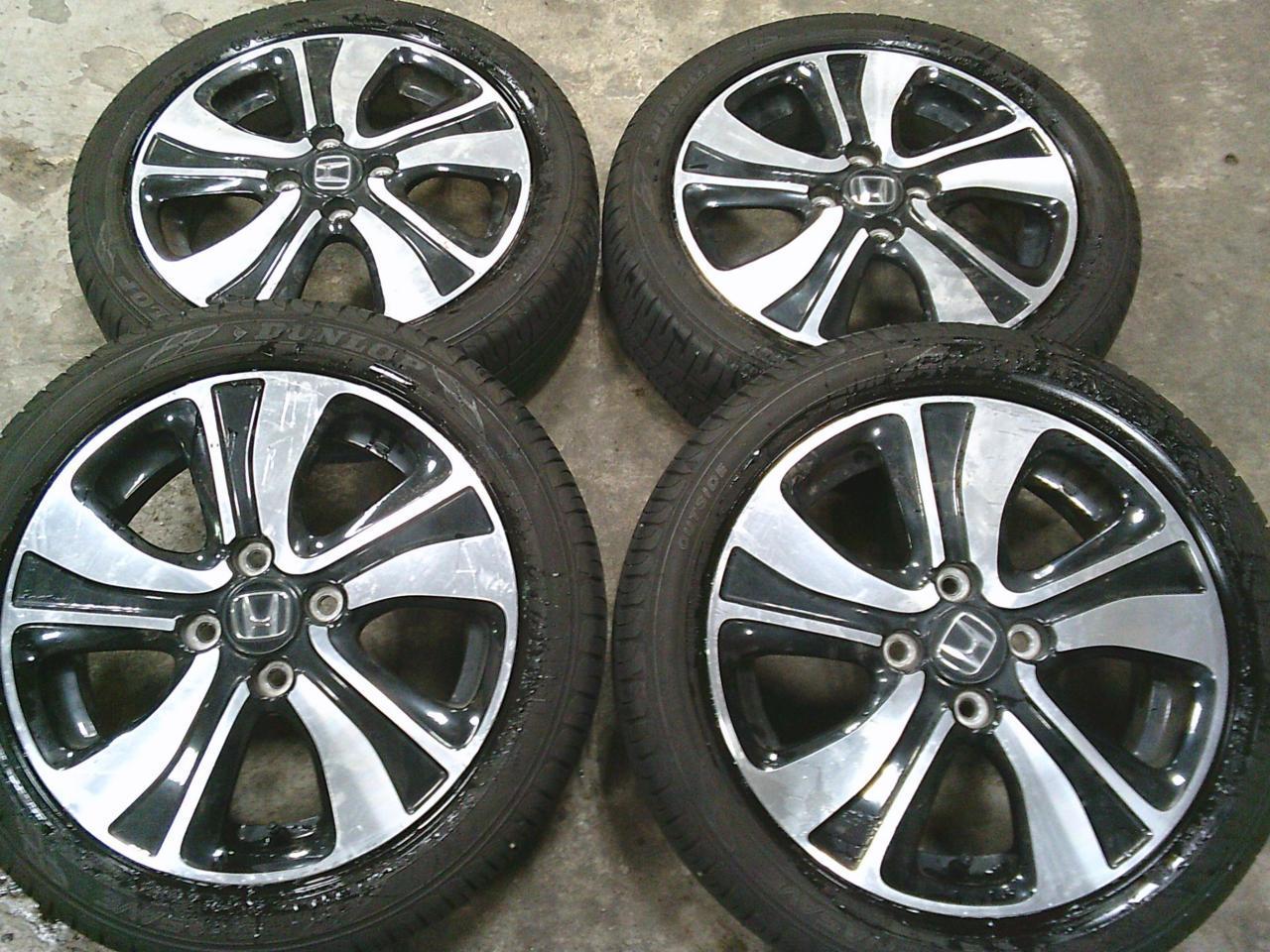 Комплект шин DUNLOP EC204 + штатные диски Honda N-ONE