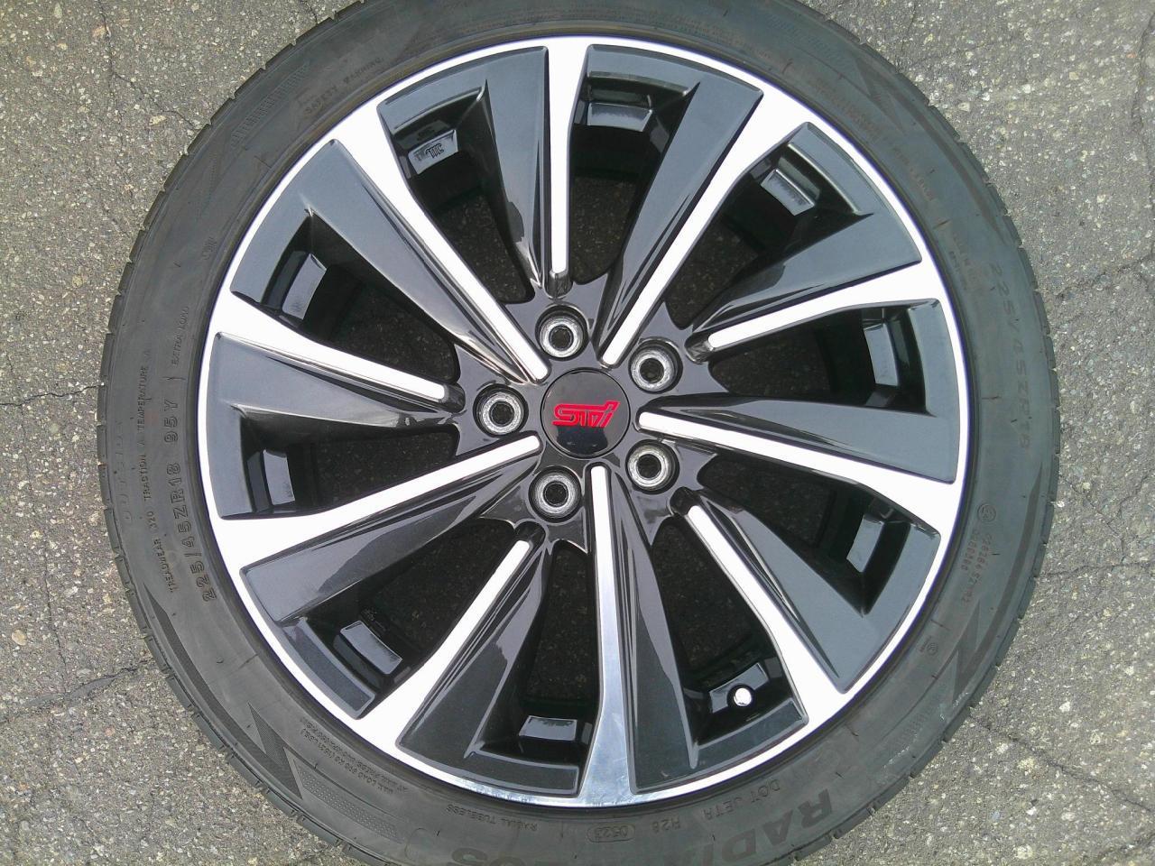 Комплект шин MINERVA RADIAL F205 + штатные диски Subaru Levorg VN5 STi Sport