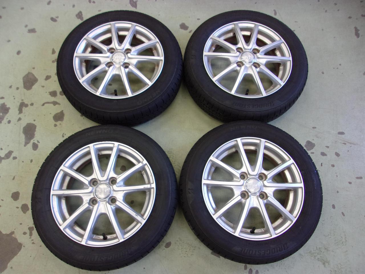 Комплект шин BRIDGESTONE NEWNO + диски weds JOKER HUNTER