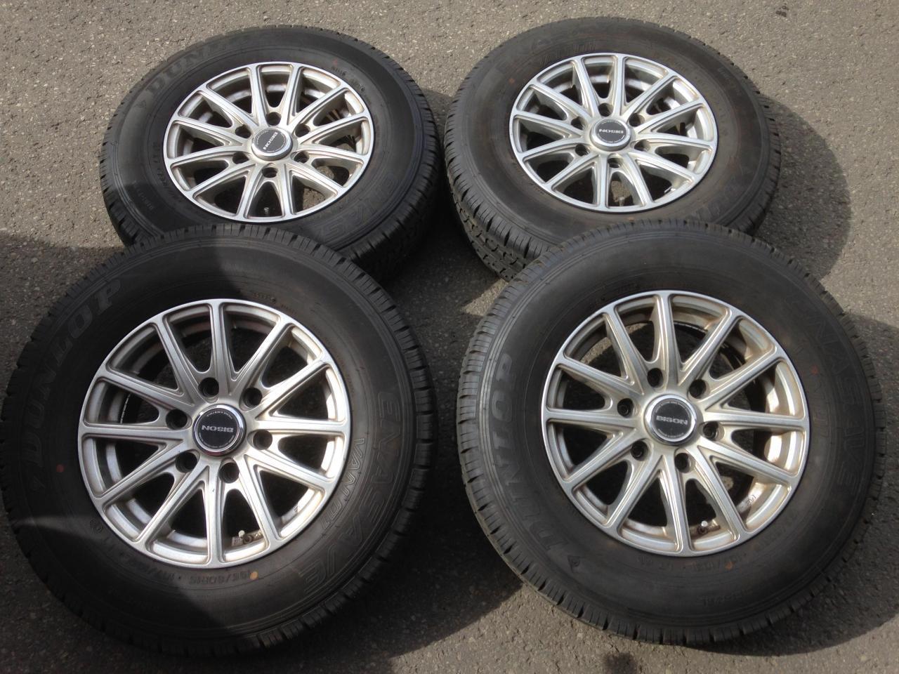 Комплект шин DUNLOP ENASAVE VAN01 + диски HOT STUFF BISON BN-01