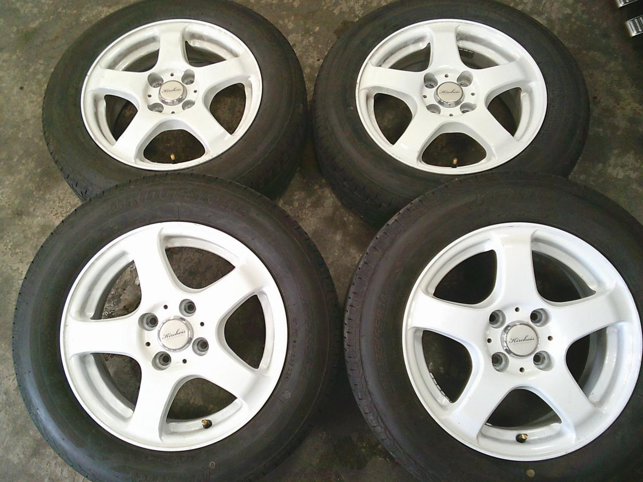 Комплект шин BRIDGESTONE NEXTRY + диски Kircheis 5 шт диски со спицами