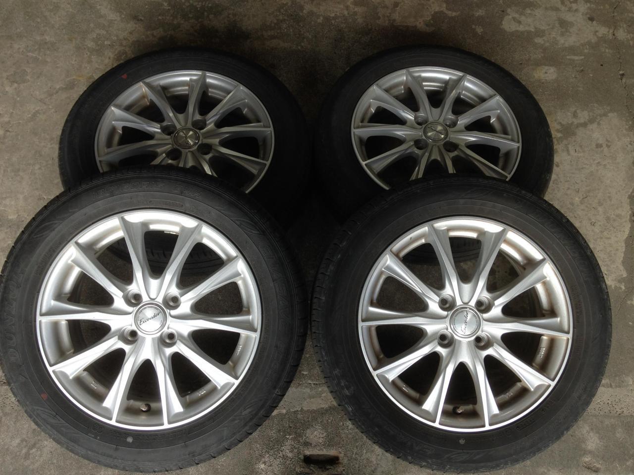 Комплект шин DUNLOP ENASAVE EC300 + диски HOT STUFF Exceeder E02
