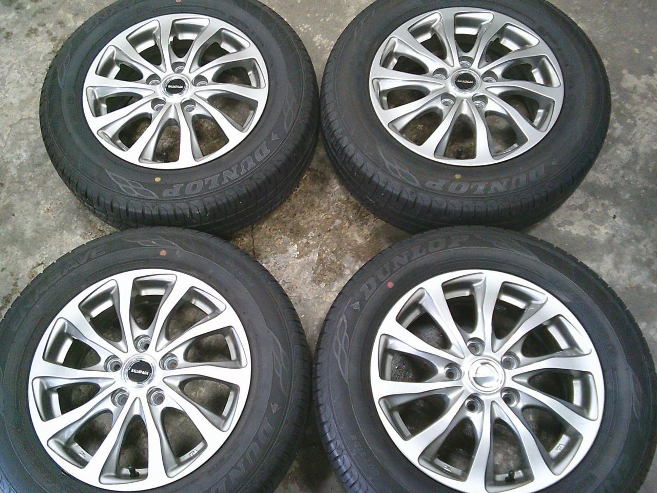 Комплект шин DUNLOP ENASAVE EC204 + диски BALMINUM TR10