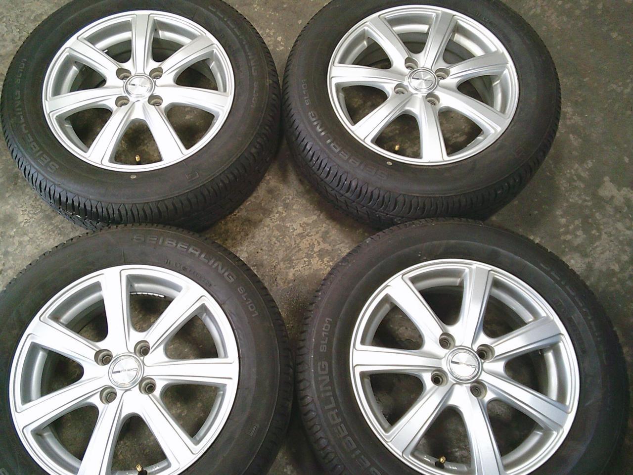 Комплект шин DUNLOP PRD S7 2 + диски SEIBERLING SL201