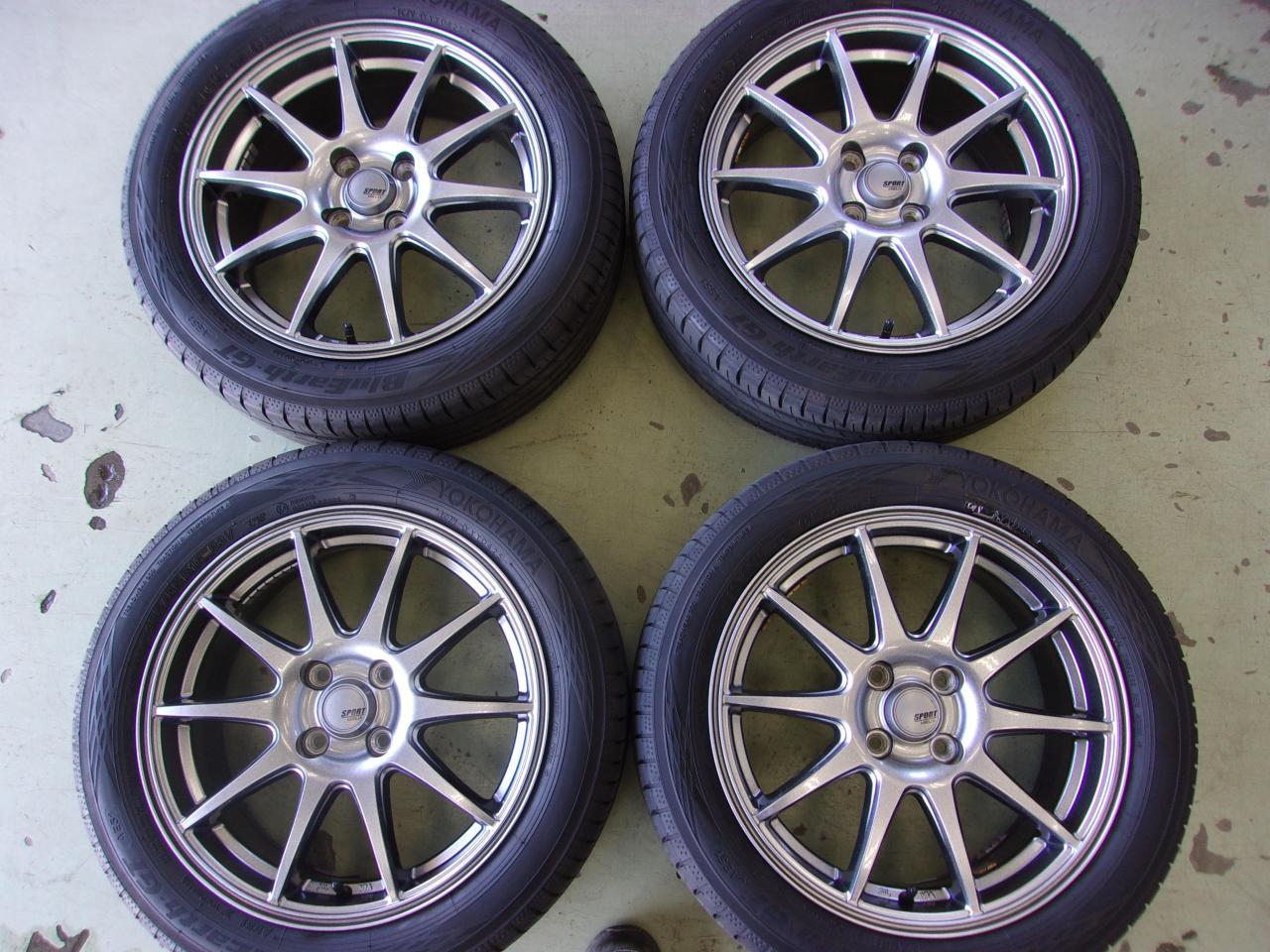 Комплект шин YOKOHAMA BluEarth-GT AE51 + диски Yellow Hat SPORT ABELIA