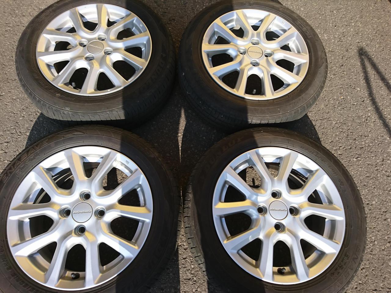 Комплект шин DUNLOP ENASAVE EC204 + штатные диски Honda штатный Modulo диски