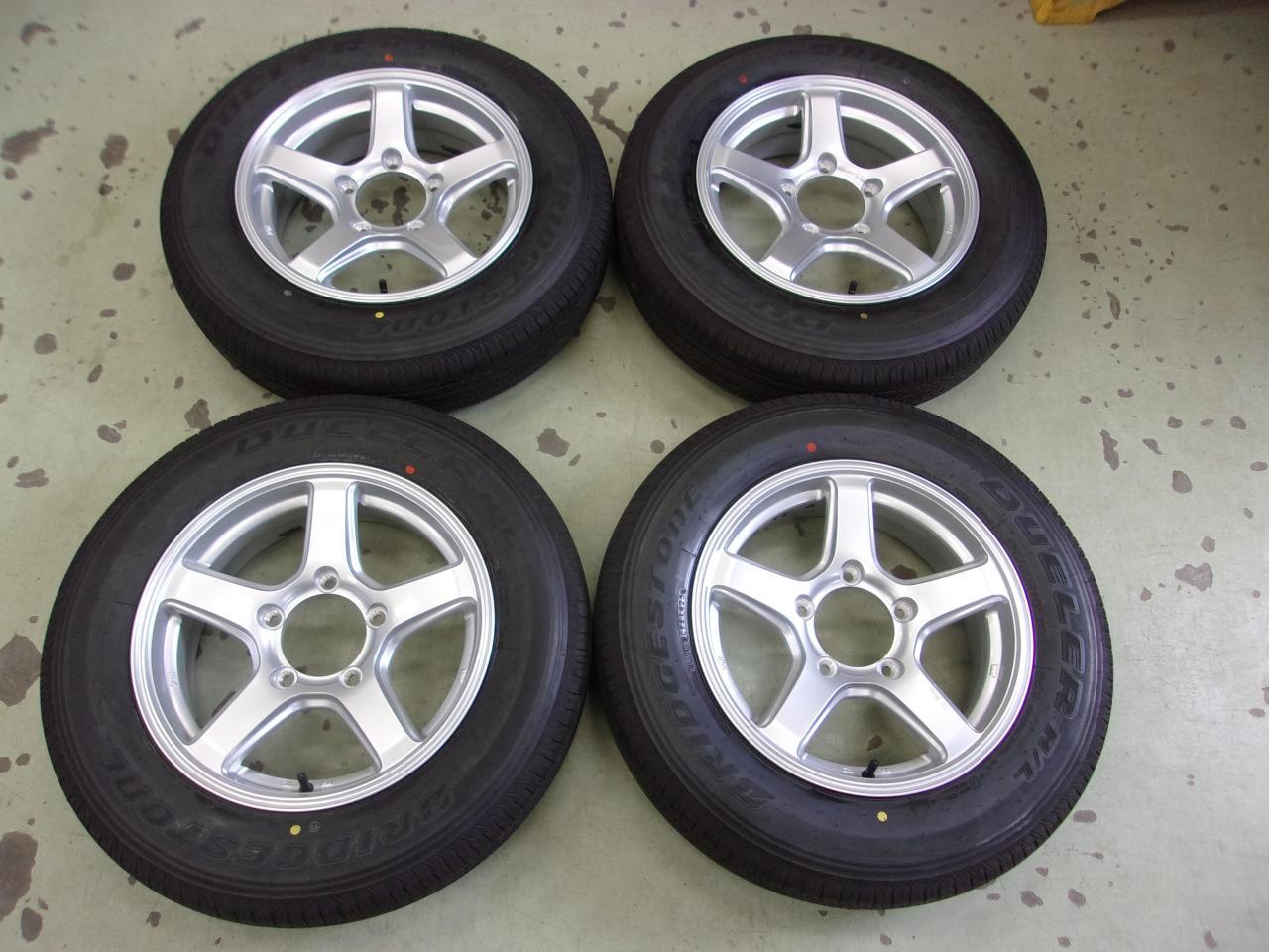 Комплект шин BRIDGESTONE DUELER H/L + диски TOPY ME-A