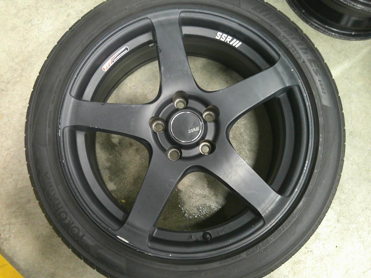 Комплект шин YOKOHAMA BluEarth-ES ES32 + диски TANABE SSR SERIES GTV01