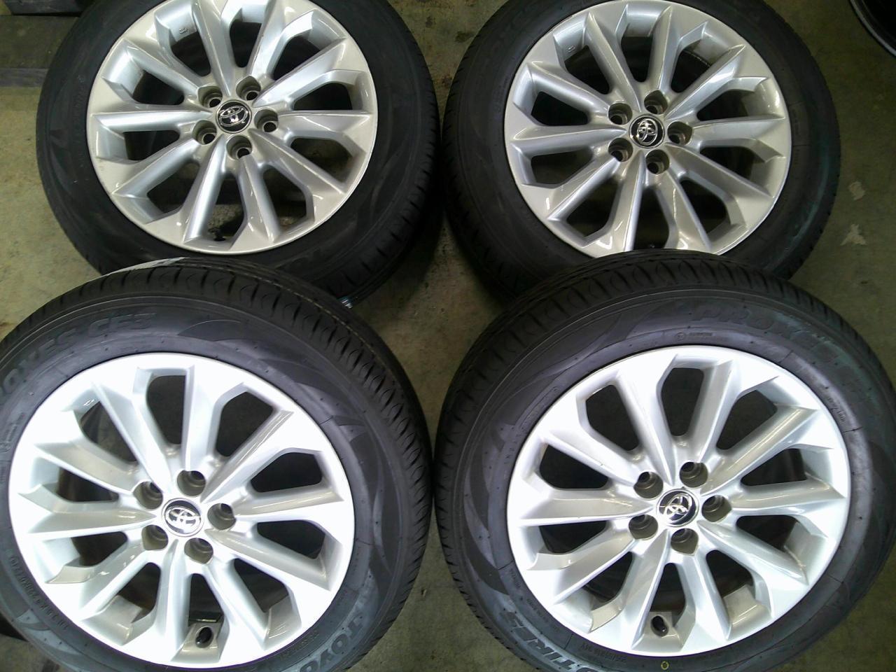 Комплект шин TOYO PROXES CF3 + штатные диски Toyota Corolla Touring
