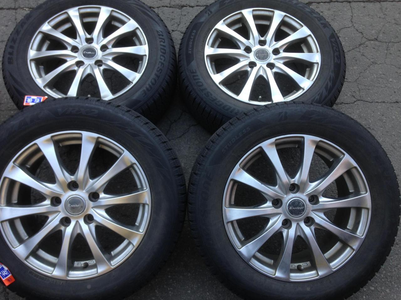 Комплект шин BRIDGESTONE BLIZZAK VRX2 + диски HOT STUFF Exsteer PLUS ONE