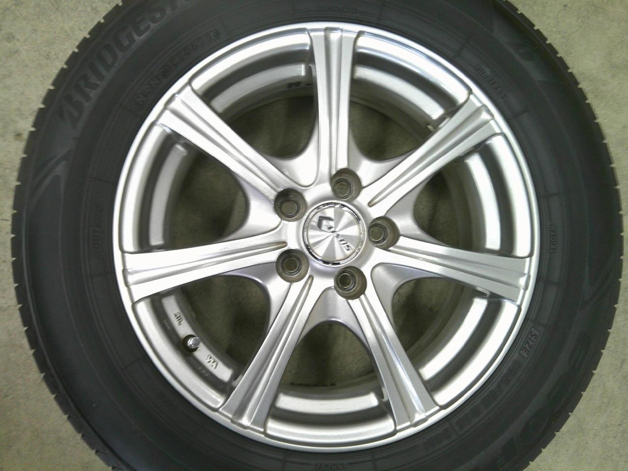 Комплект шин BRIDGESTONE ECOPIA NH200C + диски KAINOS диски со спицами