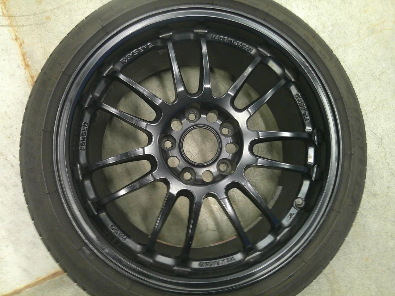 Комплект шин MICHELIN PRIMACY 4 + диски RAYS VOLK RACING RE30
