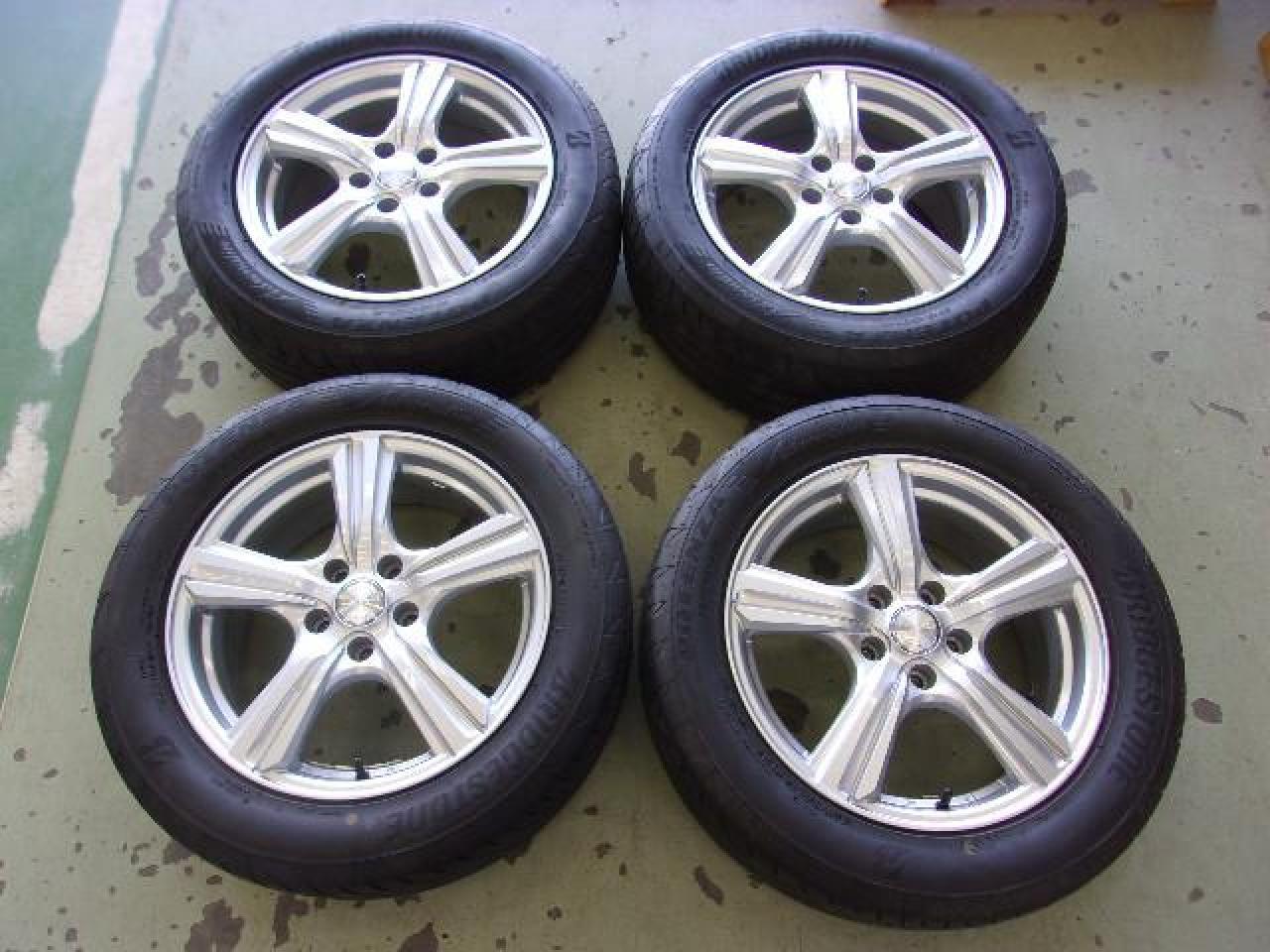 Комплект шин DUNLOP VIOLENTO KS + диски BRIDGESTONE POTENZA RE004