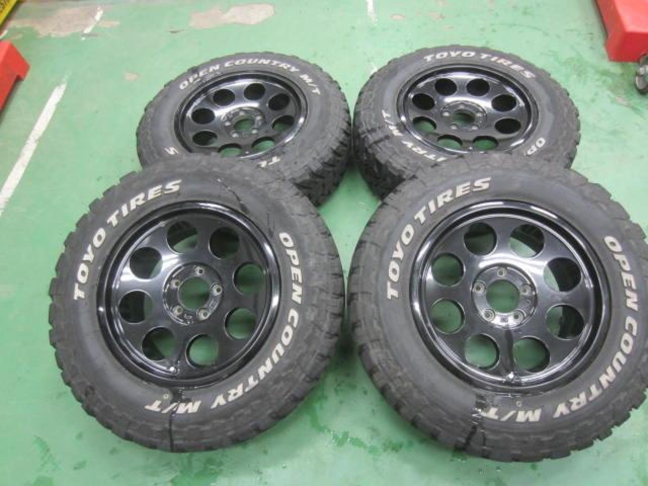 Комплект шин TOYO OPEN COUNTRY M/T + диски weds JIMLINE TYPE2