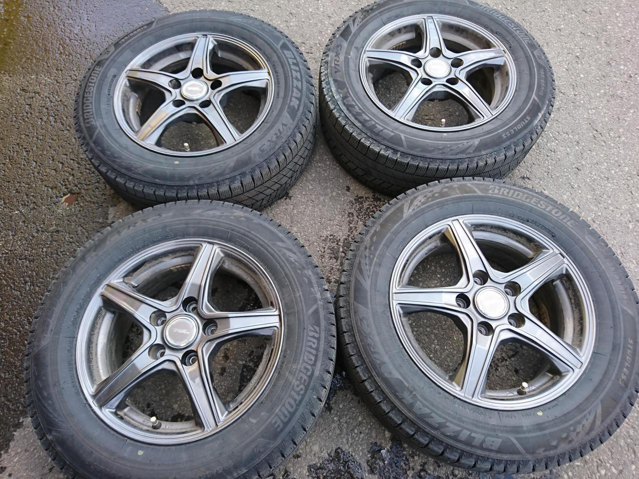 Комплект шин BRIDGESTONE BLIZZAK VRX3 + диски BRIDGESTONE TOPRUN VR5