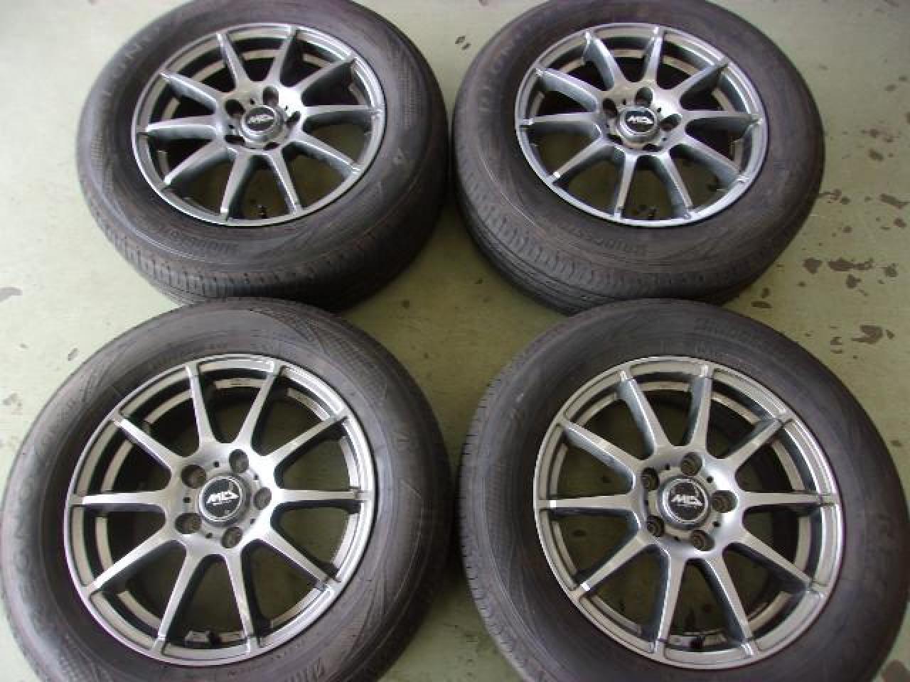 Комплект шин BRIDGESTONE REGNO GR-XⅡ + диски A-TECH SCHNEIDER StaG