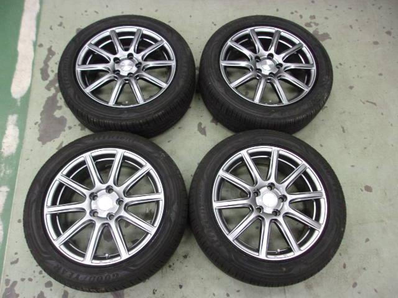 Комплект шин GOODYEAR EfficientGrip + диски BRIDGESTONE ECO FORME CRS 131