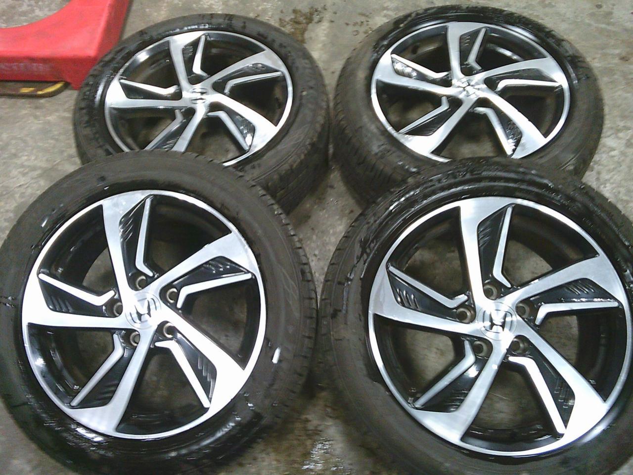 Комплект шин DUNLOP ENASAVE EC204 + штатные диски Honda Odyssey /RC1