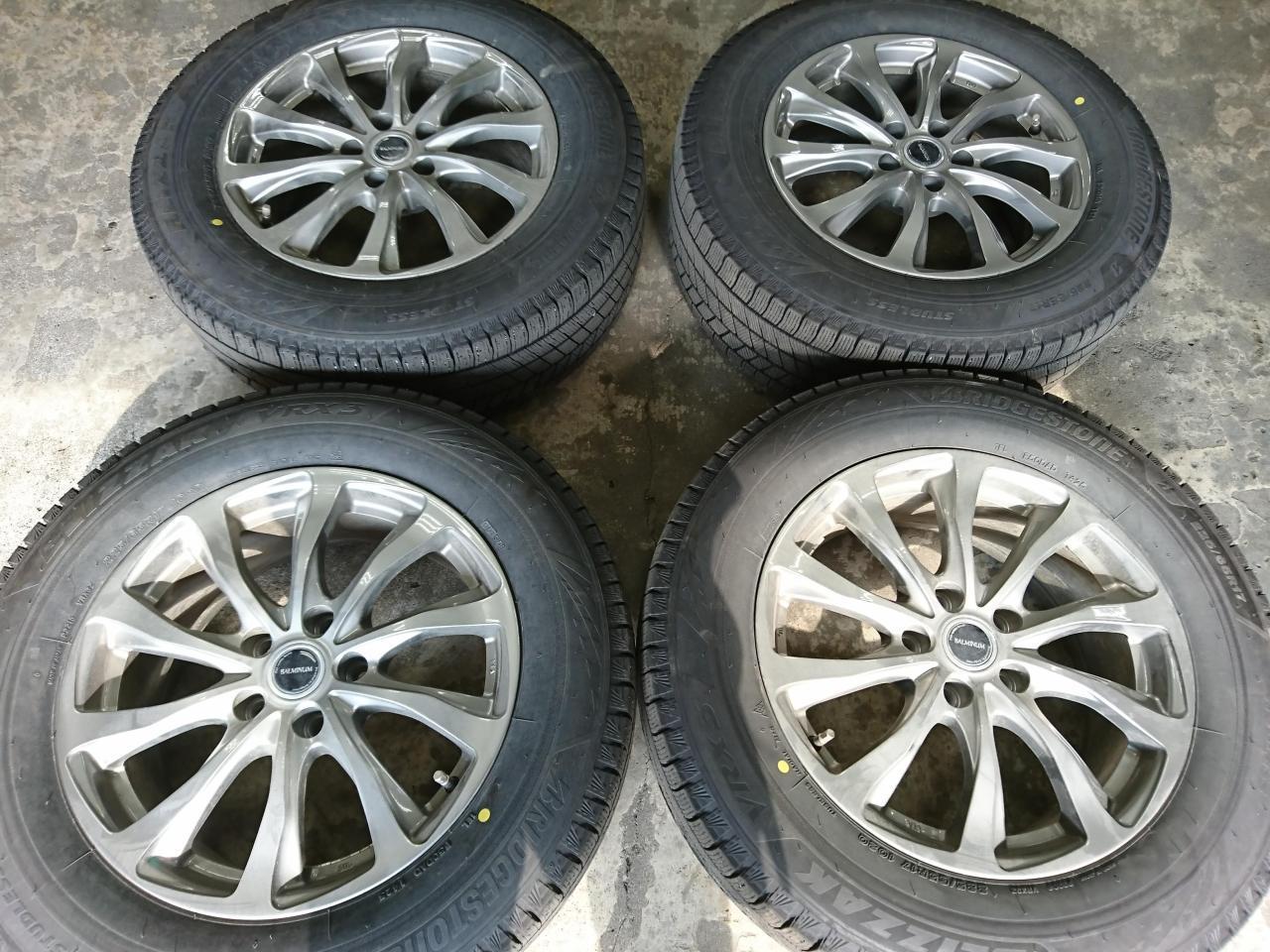 Комплект шин BRIDGESTONE BLIZZAK VRX3 + диски BRIDGESTONE BALMINUM TR10