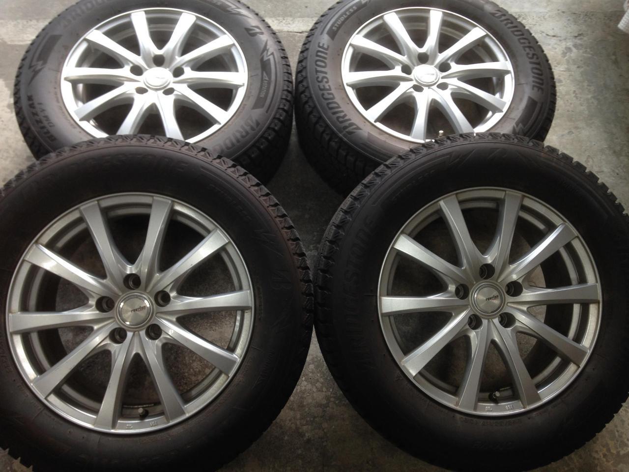 Комплект шин BRIDGESTONE BLIZZAK DM-V3 + диски weds ravrion RS01