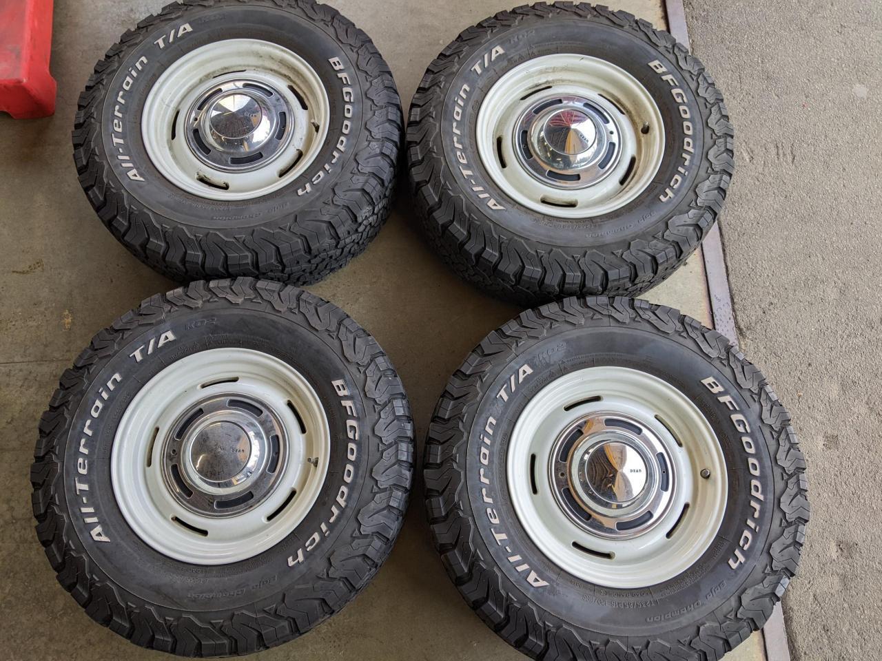 Комплект шин BFGoodrich All-Terrain T/A K02 + диски CRIMSON DEAN CROSS COUNTRY