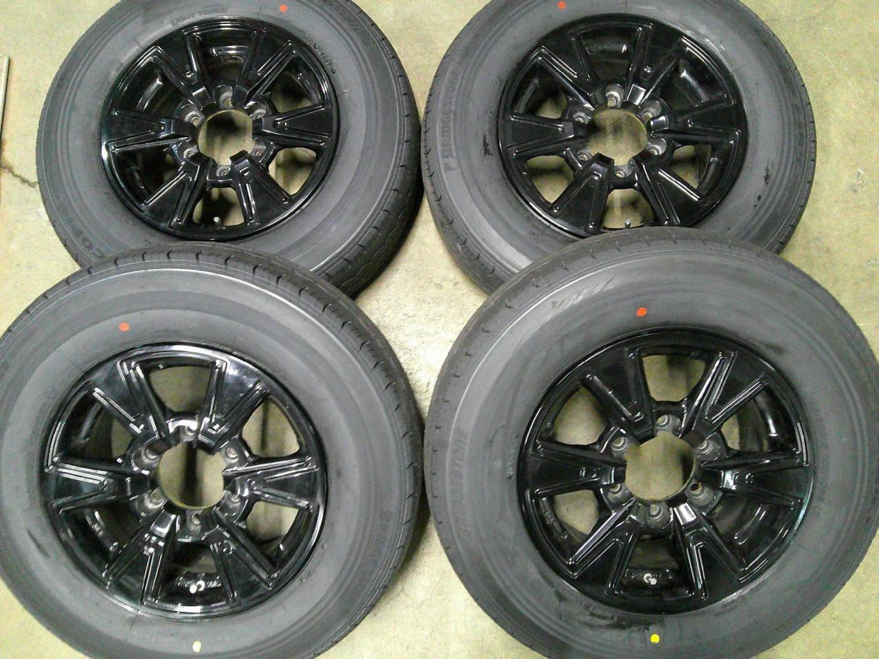 Комплект шин BRIDGESTONE ECOPIA RD613 + диски KOSEI BAREROCK DD