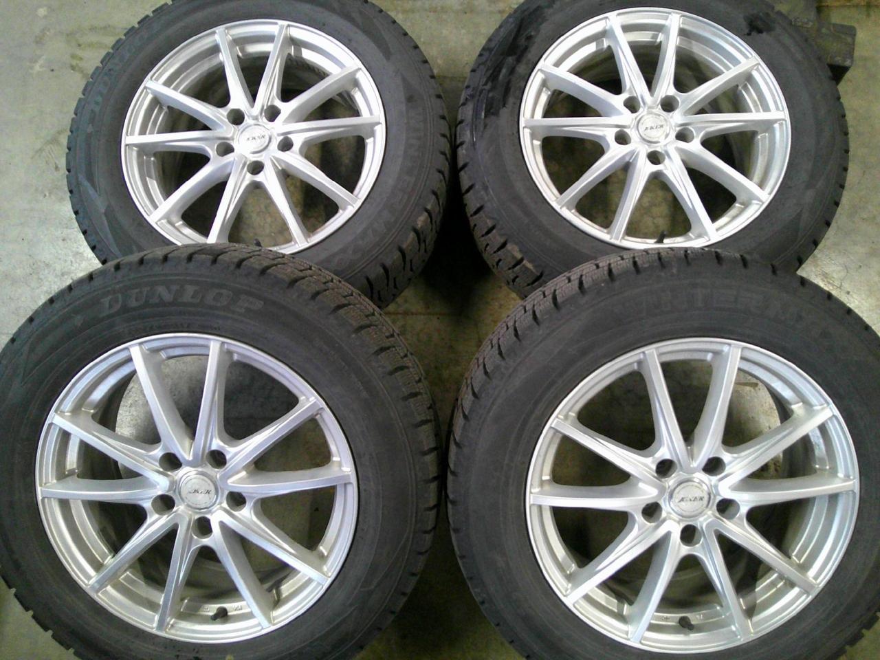 Комплект шин DUNLOP WINTERMAXX WM02 + диски weds JOKER HUNTER