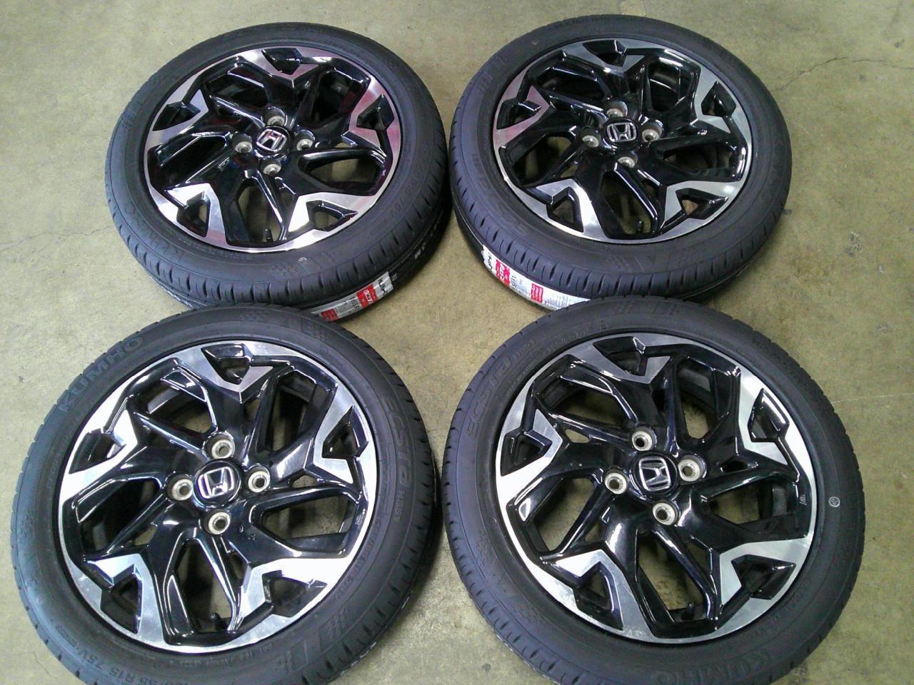 Комплект шин KUMHO ECSTa HS51 + штатные диски Honda N-BOX кастом